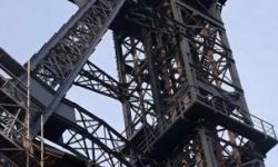 Důl Hlubina - tryskání a nátěr stávající ocelové konstrukce